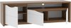 FORTE Saint Tropez TV-Unterschrank mit LED Beleuchtung, Holzwerkstoff, Braun/Weiß, 188,8 x 58,6 x 52,4 cm Bild 3