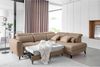 Ecksofa Noble mit Schlaffunktion, Bettkasten und Nube-Bezug Bild 2