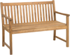 Gartenbank VIVARA 120 cm Zertifiziertes Akazienholz Heller Holzfarbton Bild 4