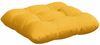 vidaXL Sitzkissen 4 pcs Helles Gelb 40 x 40 cm Cordstoff 42015101 Bild 5