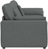 vidaXL Modulares Sofa mit Kissen Dunkelgrau 3321118 Bild 5
