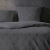Fleuresse Black Premium Schweizer Satin Bettwäsche mit Uni Wendeseite grau Bild 2