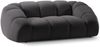 Micadoni Sofa Diana 2-Sitzer 3D-Stoff Espresso Bild 2
