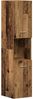 vidaXL Badezimmermöbel-Set mit Schubladen 4 pcs Altholz Holzwerkstoff 3332570 Bild 5