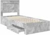 vidaXL Bettgestell mit Schubladen mit Kopfteil Holzwerkstoff 3410361 Bild 5