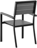 Gartenstuhl 6er Set COMO Grau Bild 5