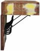 vidaXL Garderobenständer Mehrfarbig 73 x 19 x 23 cm Massivholz Altholz 4102747 Bild 5