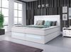 Boxspringbett Sejour mit LED u. Stauraum 160x200 Weiß H4 (100kg+) Bild 2