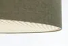BPS Koncept 090-229-70 Deckenleuchte BOHO ELEGANT E27 2x40W Stoff strukturiert auf PVC-Kunststoff, mit Rattan Diffusor grau H:24cm Ø70cm dimmbar Bild 5