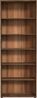 FORTE Tempra2 Regal, Holzwerkstoff, Braun, 73,7 x 197,5 x 34,8 cm Bild 2