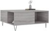 vidaXL Couchtisch Grau Sonoma 80x80x36,5 cm Holzwerkstoff 830786 Bild 3