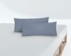 biberna Feinjersey-Spannbetttuch 0077144, blau, 2x 40x80cm Bild 3