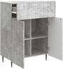 vidaXL Sideboard Betongrau 66 x 34,5 x 92 cm Holzwerkstoff 894408 Bild 3