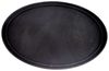 Serviertablett Ø40 5 cm rutschfestes Polyester schwarz Stk Bild 1