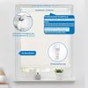 Sekey Seitenzugrollo Verdunkelung ohne Bohren Blickdicht Beige 50x130cm Bild 5