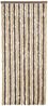 vidaXL Fliegenvorhang Dunkelbraun und Beige 56x185 cm Chenille 377353 Bild 3