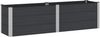 vidaXL Hochbeet Schwarz 200 x 50 x 54 cm 42038984 Bild 2