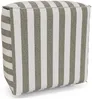 Vente-unique - NOUMARA Gartensitzgruppe Stoff BeigeWeiß - B 70 cm x H 35 cm x L 70 cm Bild 5