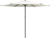vidaXL Gartensonnenschirm 300 x 300 cm Polyester Rechtwinklig Creme 42036195 Bild 2