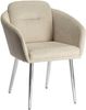 LeGer Home by Lena Gercke Esszimmerstuhl Fleur (Set, 2 St), Strukturstoff, ergonomisches Design, gesteppte Rückenlehne Bild 3