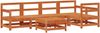 vidaXL Garten-Lounge-Set 6 pcs Wachsbraun Massives Kiefernholz 3418099 Bild 3