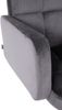 2er Set Barhocker SUTUN - Samt Dunkelgrau 60x56x93 cm Silber | Barstuhl Höhenverstellbar Mit Lehne Drehbar Tresenhocker Tresenstuhl Kneipenhocker Bild 3