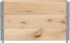 vidaXL Paletten-Aufsatzrahmen 3 Stk. 100x50 cm Massivholz Kiefer 3295370 Bild 3