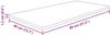 vidaXL Waschtischplatte 80x40x1,5 cm Massivholz Unbehandelt 342924 Bild 4