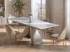 Vente-unique - LOZIPA Esstisch GlasKeramik BeigeWeiß - B 90 cm x H 76 cm x L 200 cm240 cm160 cm Bild 3
