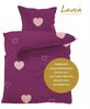 Lavea Kinderbettwäsche Bettwäsche Kinder Herzen Set, mit Reißverschluss, mit Herzmotiv, 100% Baumwolle, 2 teilig, weiche Bezüge für Bettdecke und Kopfkissen Bild 4