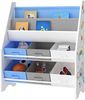 Kinderregal Ponteceso Koala-Motiv Weiß/Grau/Blau [en. casa] Bild 5