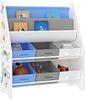 Kinderregal Ponteceso Koala-Motiv Weiß/Grau/Blau [en. casa] Bild 2