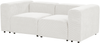 2-Sitzer Sofa Cord cremeweiß FALSTERBO Bild 5