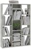 vidaXL Raumteiler/Bücherregal Betongrau 100x24x140 cm Holzwerkstoff 800445 Bild 4