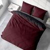 One Home Bettwäsche Doubleface Unifarben, Fleece, 3 teilig, Wende modern, kuschelig flauschig warm weich Winter Doppelbett Bild 3