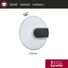 Paulmann 71169 LED Wandleuchte 2Form rund 24cm Weiß Schwarz 4000K 1210lm Bild 5