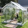 Vitavia Gewächshaus "Merkur 6700", aluminium eloxiert, 6,7 m²,3 mm ESG Bild 4