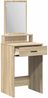 vidaXL Schminktisch Sonoma-Eiche 50 x 41 x 140 cm Holzwerkstoff 865129 Bild 5