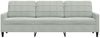 vidaXL 3-Sitzer-Sofa Hellgrau 210 cm Samt 4007644 Bild 4