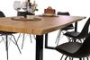 Esstisch Baumkante Holz-Optik Wildeiche 240 x 100 U-Gestell schwarz JOSY 142463999 Bild 4