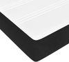 vidaXL Taschenfederkernmatratze Mittel Schwarz 120x200x20 cm Samt 347770 Bild 5