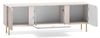 Selsey 'Loppa' TV-Lowboard 2-türig mit Klappe, Kaschmirbeige, 160 cm Bild 4