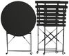 SVITA Balkonset BERLIN, (Set, 3-tlg, Bistro-Set), Tisch mit 2 Stühlen, Klappbar, Pflegeleicht, Witterungsbeständig Bild 4