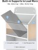 Aufbewahrungsbox, Kunststoff, Grau Bild 3