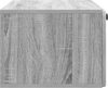 vidaXL Wandmontierter TV-Schrank 78,5 x 41 x 30 cm Grau Sonoma 899201 Bild 5