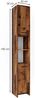 Badschrank Kiko Eiche rustikal 30 x 190 cm Vicco Bild 3