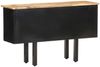 vidaXL Sideboard 110x30x65 cm Raues Mango-Massivholz und Stahl 321571 Bild 3