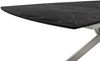 Kulissen-Esstisch >VANINO< ausziehbar 230cm, schwarz marmoriert, Keramik - 180/230x76x90cm BxHxT Bild 5