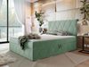 Boxspringbett 'Simoti' minze 180x200 cm Bild 2