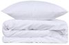 Luxusbetten24 Bettwäsche Premium Satin Bettwäsche Weiß, Baumwolle Bild 5